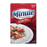 Minute  white rice, cooks in 5 minutes Full-Size Picture